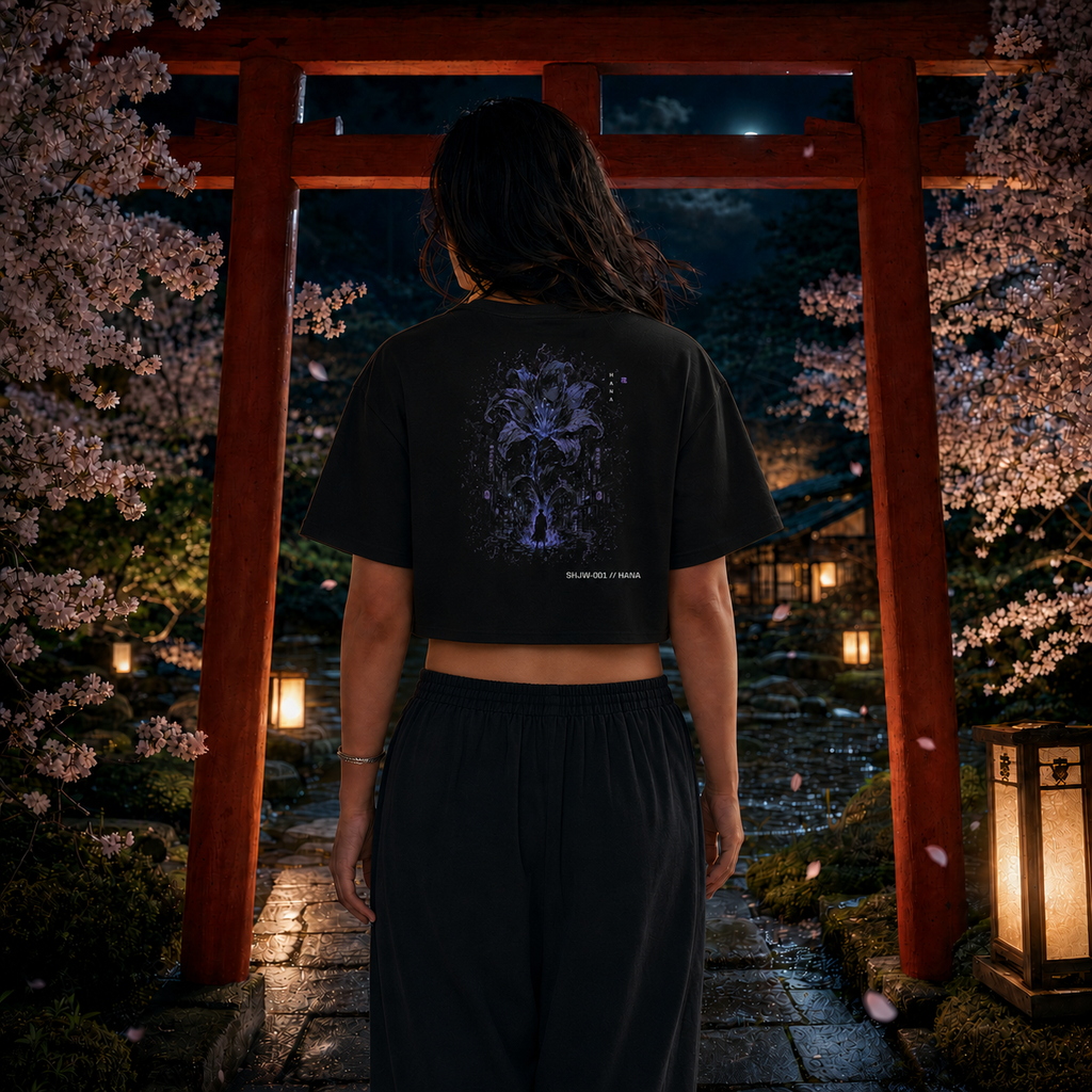 SHJW-001 // HANA — Relaxed fit Croptop