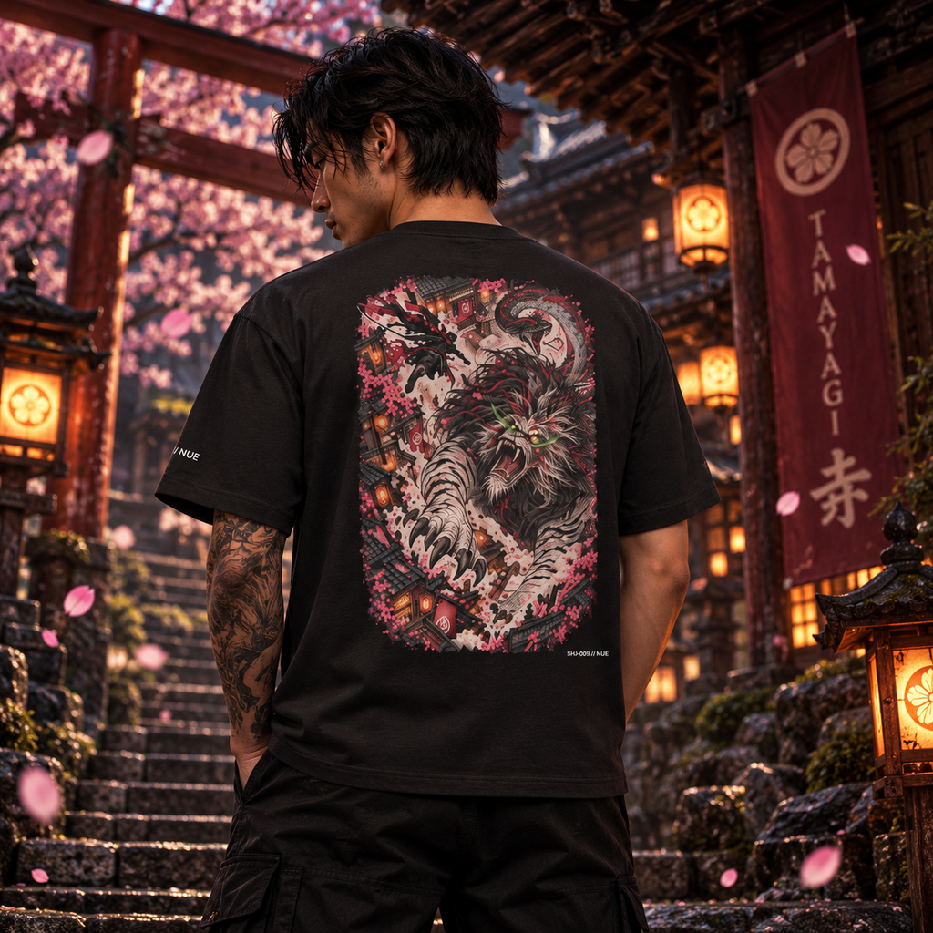 SHJ-009 // NUE  — Oversized Tee