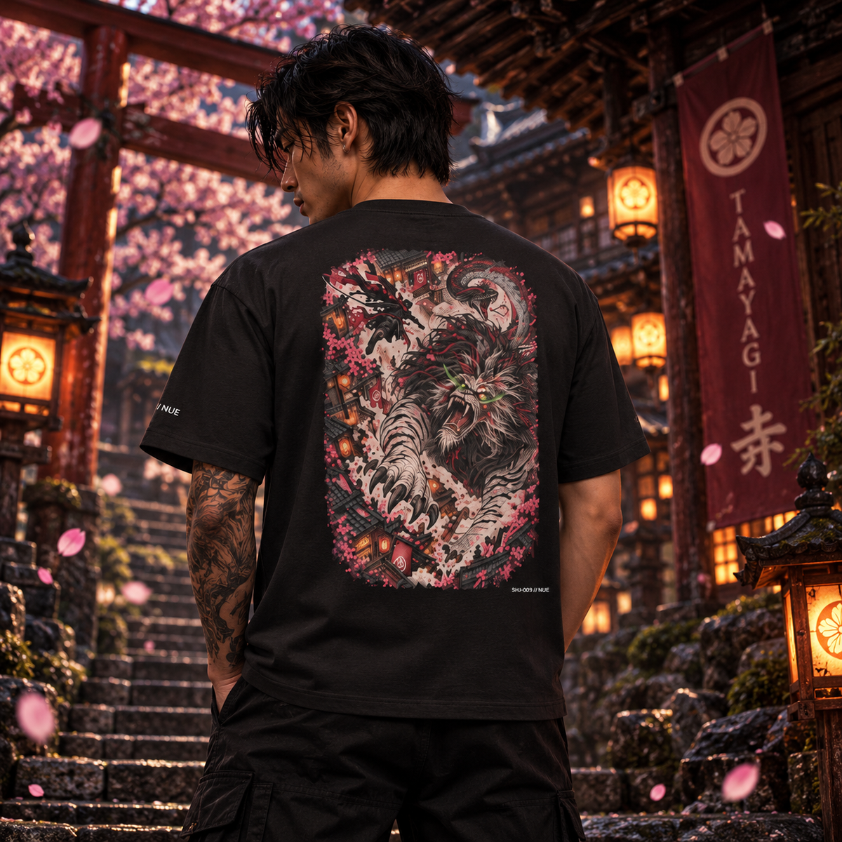 SHJ-009 // NUE  — Oversized Tee